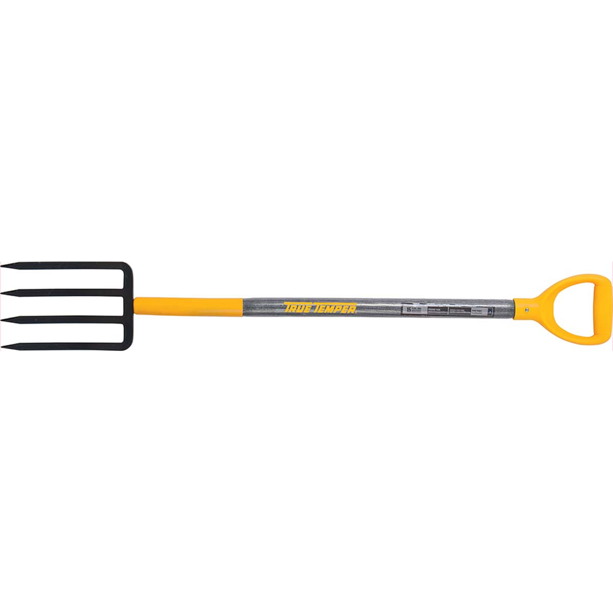 AMES TRUE TEMPER 2812200 SPADING FORK, 4 TINES, D-GRIP HANDLE