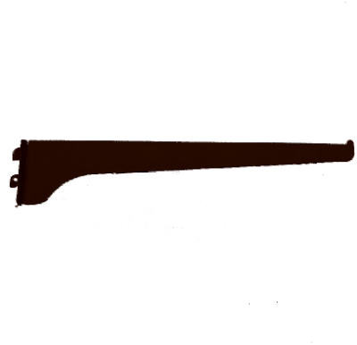 KNAPE & VOGT 180 BLK 10 SERIES 80 SHELF STANDARD BRACKET, BLACK 