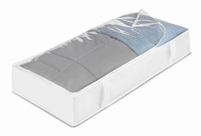 WHITMOR 6044-75 UNDER-BED STORAGE BAG, VINYL, CLEAR, JUM