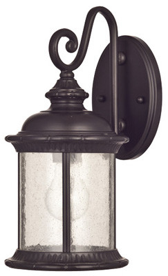 WESTINGHOUSE LIGHTING 62306 LNTRN WALL ORB/CLR SDD GLS 1LT