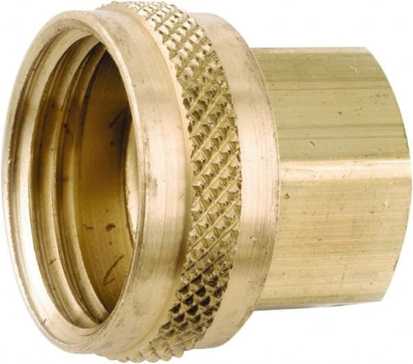 ANDERSON METAL CORP 757401-1208 SWIVEL HOSE ADAPTER, LEAD FREE, 3/4 FH X