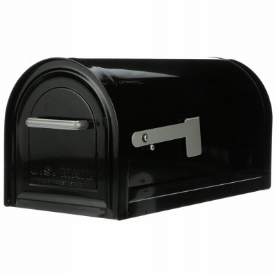 SOLAR GROUP MB981B01 MAILBX LOCK PST MNT LG BLK STL