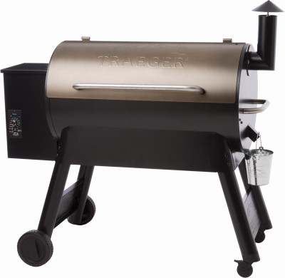 TRAEGER PELLET GRILLS, TFB88PZB PRO 34 BARBEQUE PELLET GRILL, 36,000-BTU
