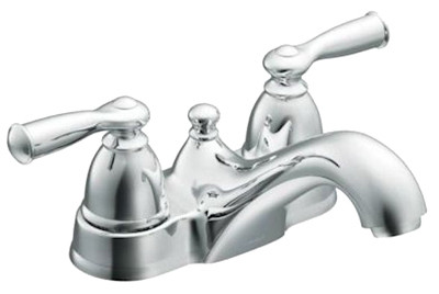 MOEN PRODUCTS WS84912 FAUCET BATH 2HNDL CHRM LOW ARC