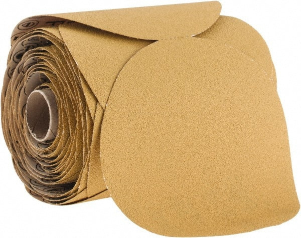 3M 00051144824717 5" DIAM, 80 GRIT ALUMINUM OXIDE ADHESIVE