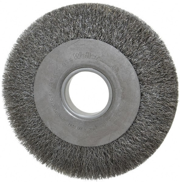 WEILER CORPORATION 06100 93621 8" OD, 2" ARBOR HOLE, CRIMPED STEEL WHEE