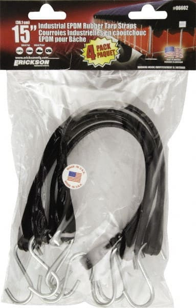 ERICKSON 06602 TARP STRAP WITH S HOOK