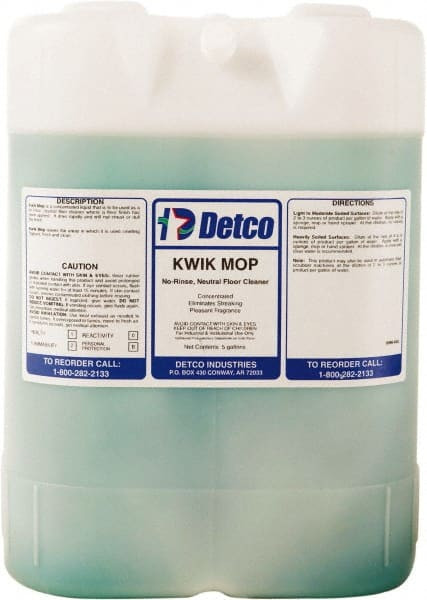 DETCO 0986-C05 5 GAL CONTAINER CLEANER