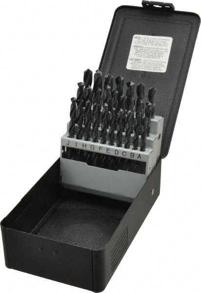 TRIUMPH TWIST DRILL 099827 118 POINT, OXIDE FINISH, HIGH SPEED STEE