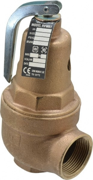 CONBRACO 10-615-20 1" INLET, 1-1/4" OUTLET, ASME SECTION IV