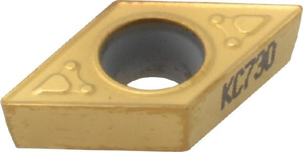 KENNAMETAL 1161845 DCMT32.51 MF GRADE KC730 CARBIDE TURNING