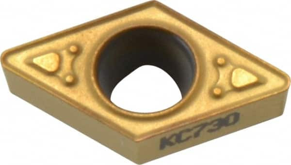 KENNAMETAL 1161846 DCMT32.52 MF GRADE KC730 CARBIDE TURNING
