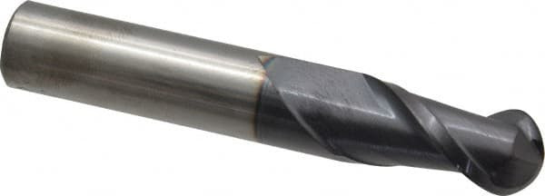 ACCUPRO 12184033 1/2" DIAM, 1" LOC, 2 FLUTE SOLID CARBIDE
