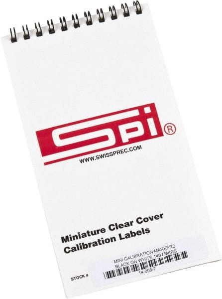SPI 14-008-7 CALIBRATION LABEL