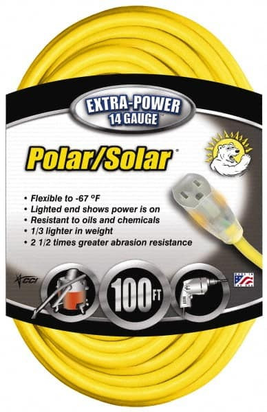 ROMEX (SOUTHWIRE REGISTERED TRADEMARK) 1489SW0002 COLEMAN CABLE 100 FT. 14/3 COLD WEATHER 