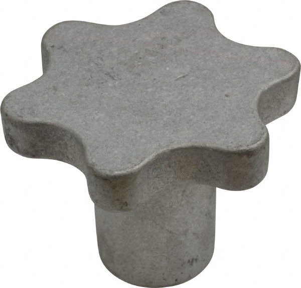 MADE IN USA 17114 2-1/2" HEAD DIAM, 6 POINT SCALLOPED KNOB