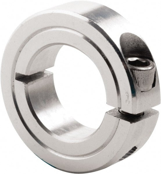 CLIMAX 1C-143-Z ONE-PIECE CLAMPING COLLAR, 1-7/16", ZINC