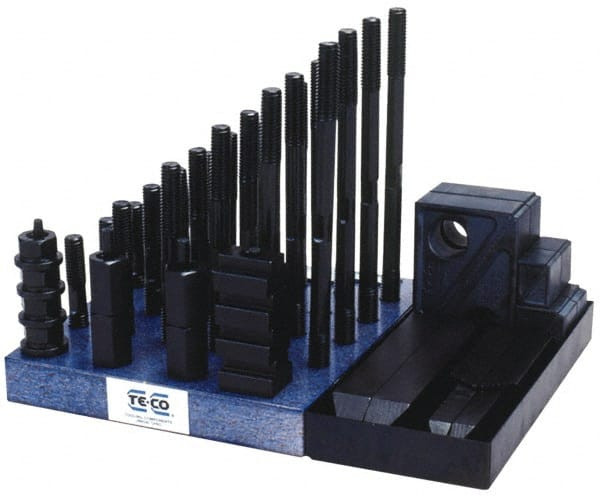 TE-CO 20210 50 PIECE FIXTURING STEP BLOCK & CLAMP SE