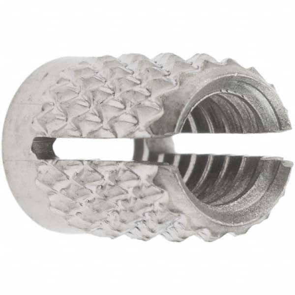 E-Z LOK 240-008-CR 8-32 FLUSH PRESS INSERT - STAINLESS - 24