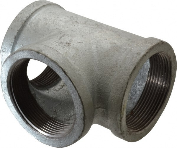 MADE IN USA 3.NMT 3" GALVANIZED MALLEABLE IRON PIPE TEE