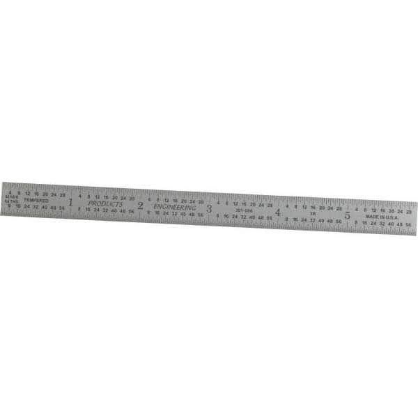 PEC TOOLS 301-006 6" LONG, 1/64, 1/50, 1/32, 1/10" GRADUAT