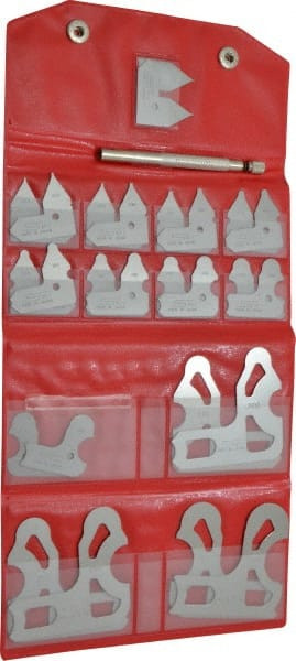 SPI 30-688-6 26 PIECE, 0.01 TO 1/2 INCH RADIUS, STAIN