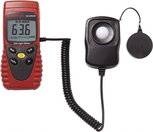 AMPROBE 3730217 9 VOLT BATTERY, 40 TO 40,000 FC, LCD DIS