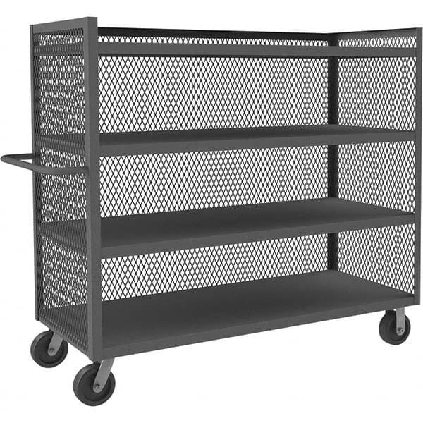 DURHAM MFG CO 3ST-EX2436-4-95 MESH BOX TRUCK,3000 LB.,42" L
