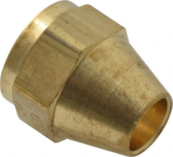 PARKER 41FX-6 3/8" TUBE OD X 5/8-18 UNF 45 BRASS FLARE