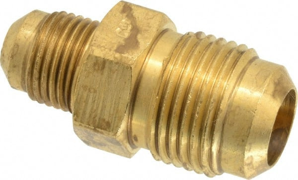 PARKER 42F-10-6 5/8 X 3/8" TUBE OD X 7/8-14 UNF 45 BRASS