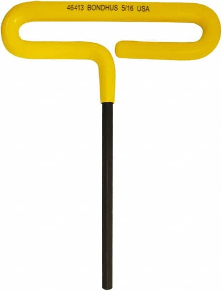 BONDHUS 46413 5/16" HEX, T-HANDLE CUSHION GRIP, HEX KE