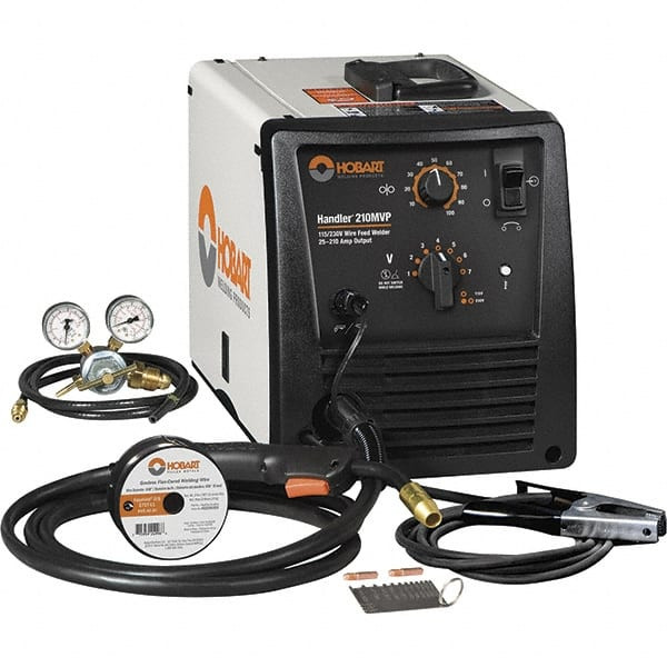 HOBART WELDERS 500553 MIG WELDER, HANDLER 210MVP, SINGLE-PHASE