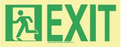 NMC 50R-2SN-L EXIT, PLASTIC EXIT SIGN