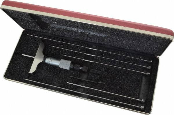 STARRETT 52119 0 TO 6" RANGE, 6 ROD, MECHANICAL DEPTH M