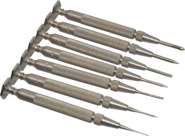 STARRETT 52566 7 PIECE PHILLIPS & SLOTTED SCREWDRIVER S