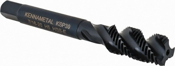 KENNAMETAL 5443850 7/16-20 3 FLUTE BOTTOMING SPIRAL FLUTE T