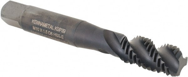 KENNAMETAL 5443915 M10X1.50 3 FLUTE 6H BOTTOMING SPIRAL FLU