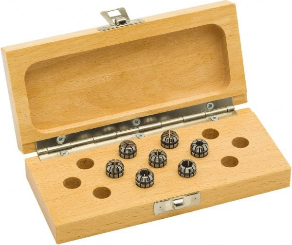 PARLEC 5UMER11-SI007 7 PIECE, 1/16 TO 1/4" CAPACITY, ER11 ER 