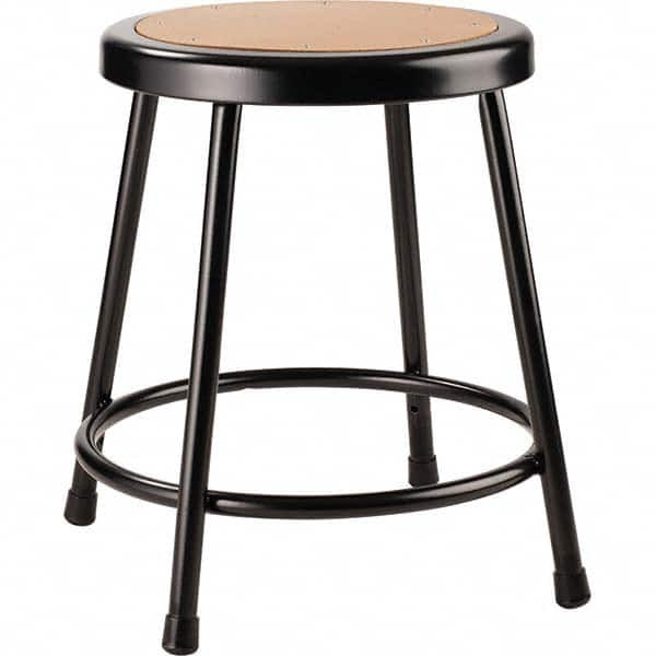 NATIONAL  PUBLIC SEATING CORP. 6218-10 NPS 18" HEAVY DUTY STEEL STOOL