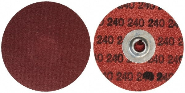 MERIT ABRASIVES 69957399659 3" 240 GRIT ALUMINUM OXIDE QUICK CHANGE 