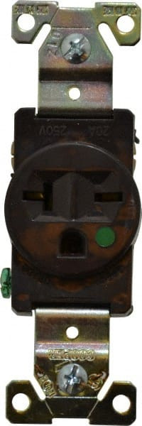 COOPER WIRING 8410B 250 VAC 20A NEMA 6-20R HOSPITAL GRADE BR
