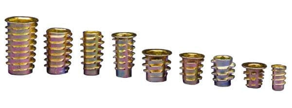 E-Z LOK 908125-20 M8-1.25 INSERT FOR SOFT WOOD - FLANGED -