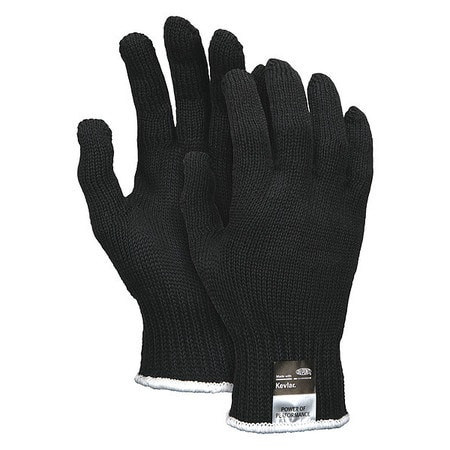 MCR SAFETY 9370BKS CUT RESISTANT GLOVES, KEVLAR, SMALL, YEL