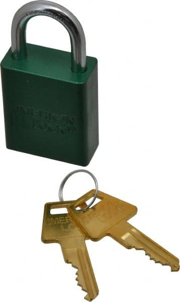 AMERICAN LOCK A1105KAGRN53248 KEYED ALIKE LOCKOUT PADLOCK
