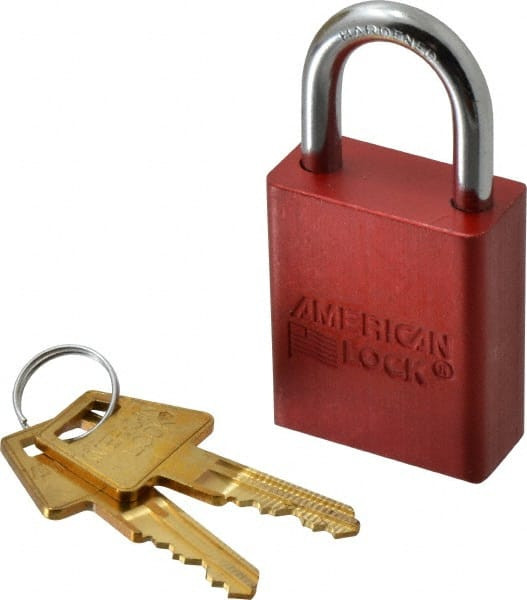 AMERICAN LOCK A1105KARED32735 KEYED ALIKE LOCKOUT PADLOCK
