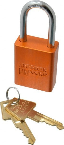 AMERICAN LOCK A1106KAORJ36745 KEYED ALIKE LOCKOUT PADLOCK