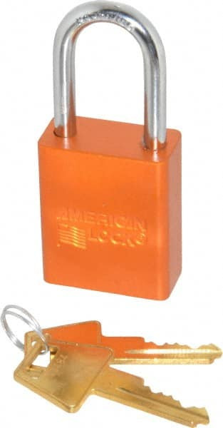 AMERICAN LOCK A1106KAORJ43484 KEYED ALIKE LOCKOUT PADLOCK