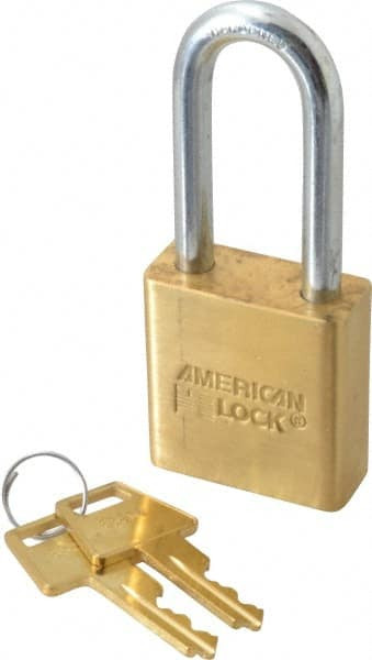 AMERICAN LOCK A21 3/4" SHACKLE CLEARANCE, KEYED DIFFERENT 