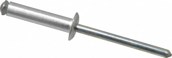RIVETKING. ABSM4.8X21PL100 DOME HEAD ALUMINUM PEEL BLIND RIVET