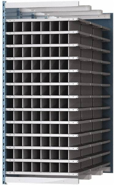 HALLOWELL AHDB96-72PB HALLOWELL CLOSED STYLE DEEP BIN SHELVING